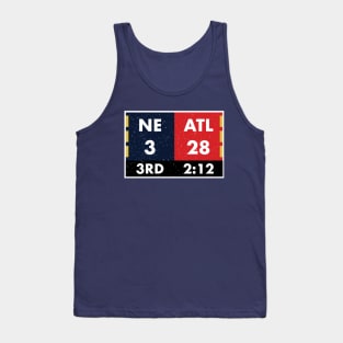 NE 3 ATL 28 to NE 34 ATL 28 Final Shirt: Funny Game Shirts Tank Top